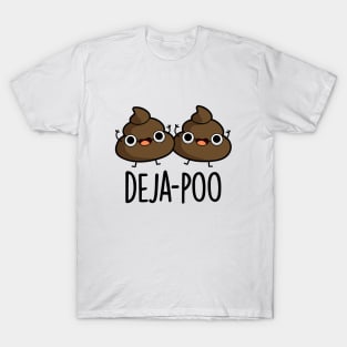 Deja Poo Cute Double Poop Pun T-Shirt